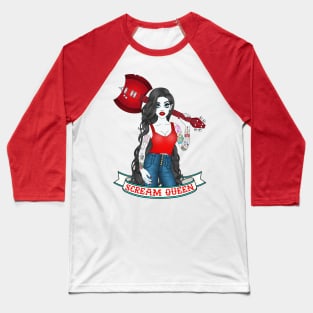 Scream Queen Baseball T-Shirt